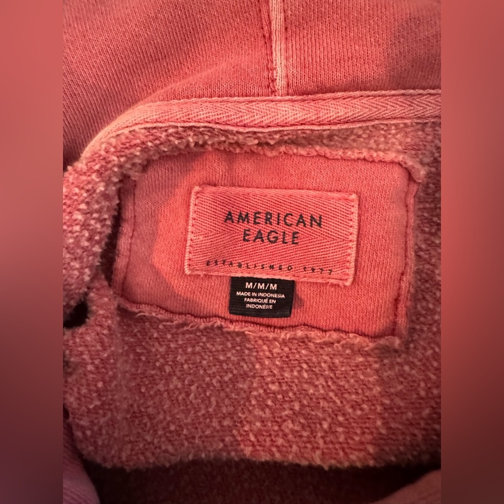 American Eagle Hoodie Full Zip Medium - Picture 4 of 6